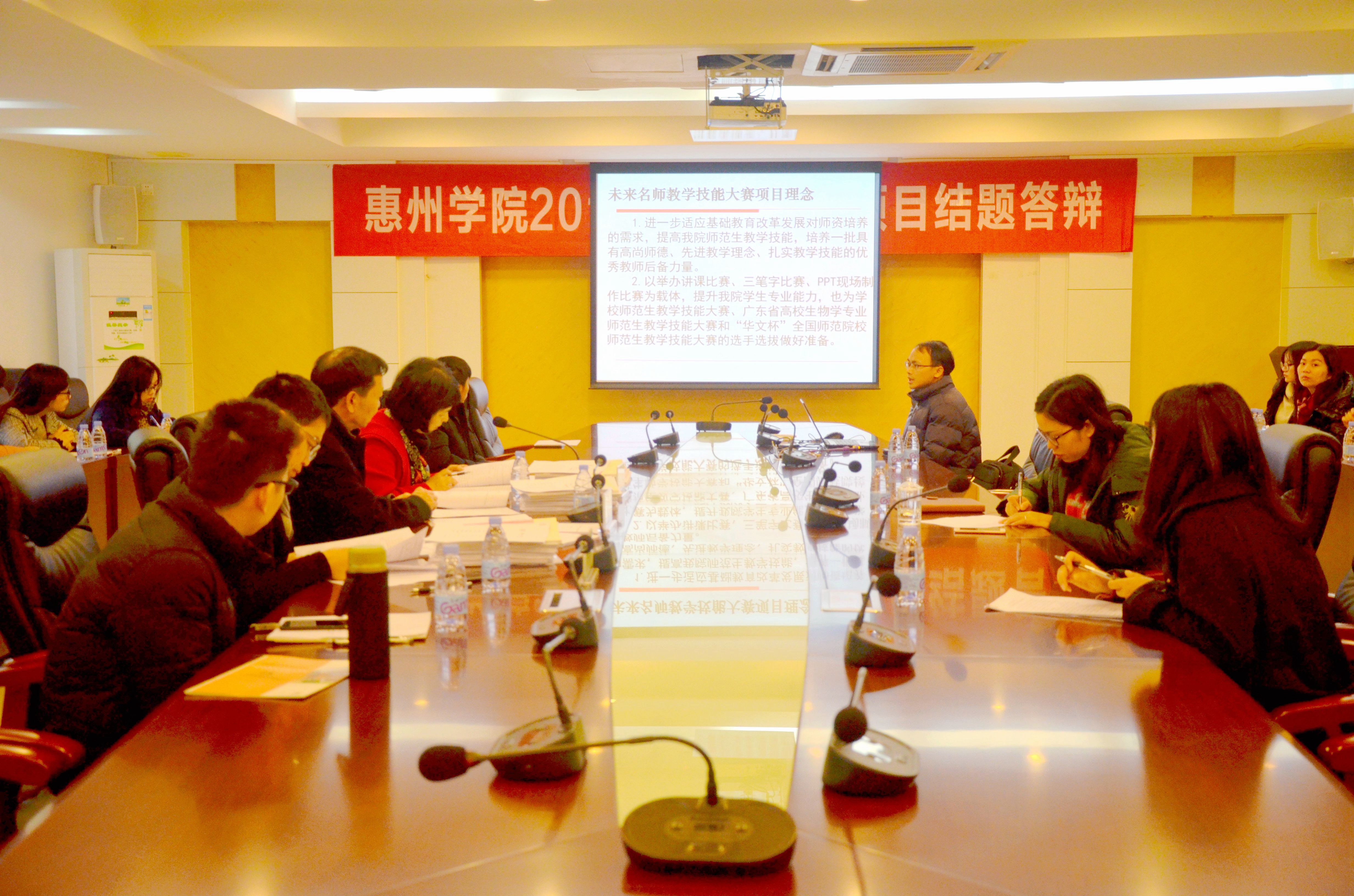 我校2018年学生工作项目结题答辩顺利举行